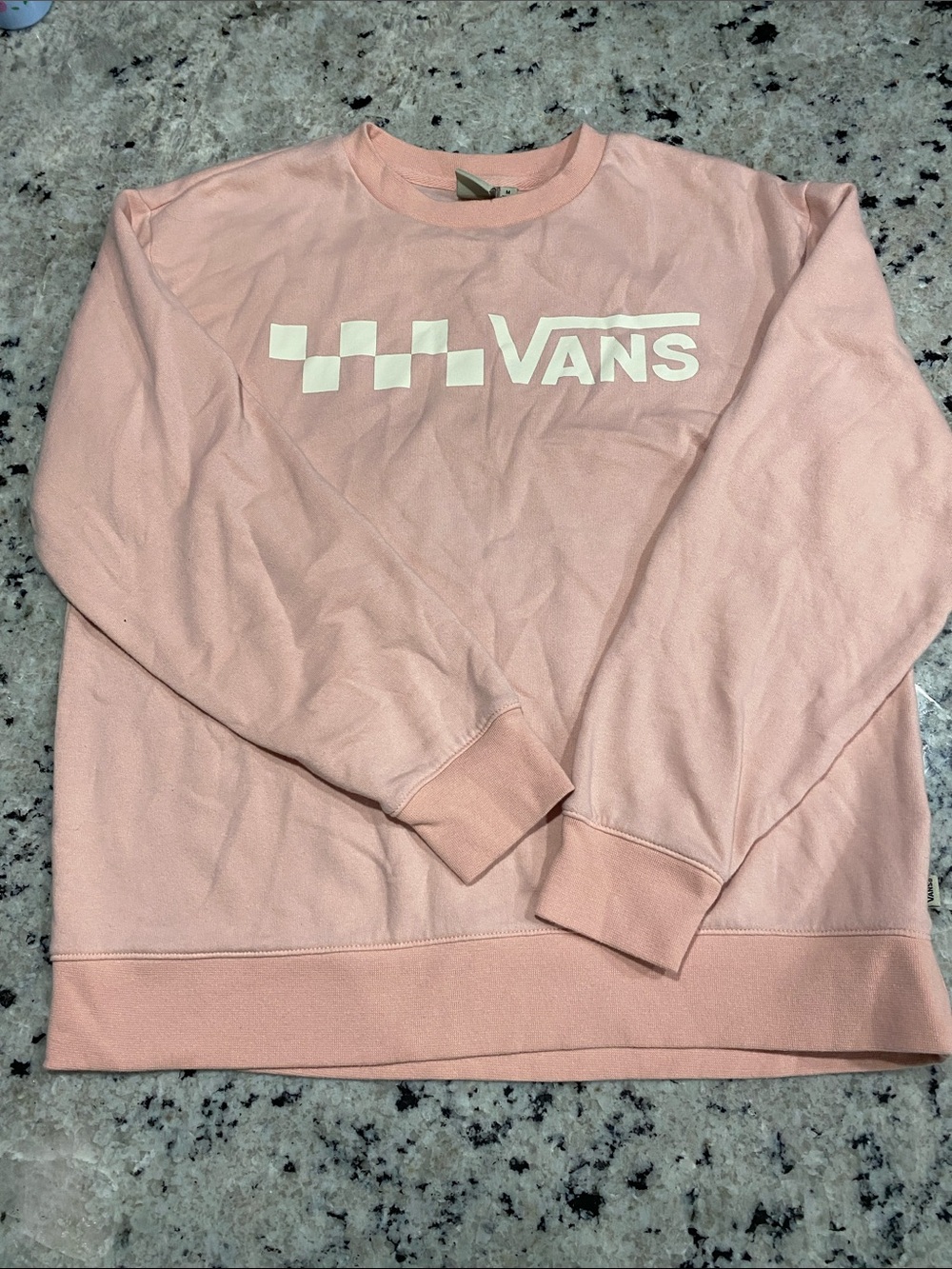 Women’s Medium Vans Light Pink Top